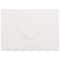 JAM Paper A7 Bright White Laid Strathmore Invitation Envelopes with Euro Flap, 50ct.